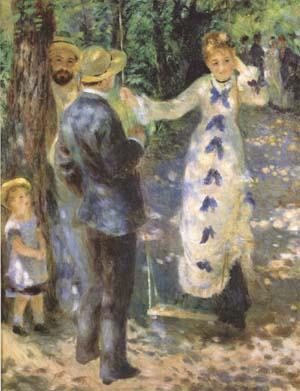 Pierre-Auguste Renoir The Swing (mk09) oil painting picture